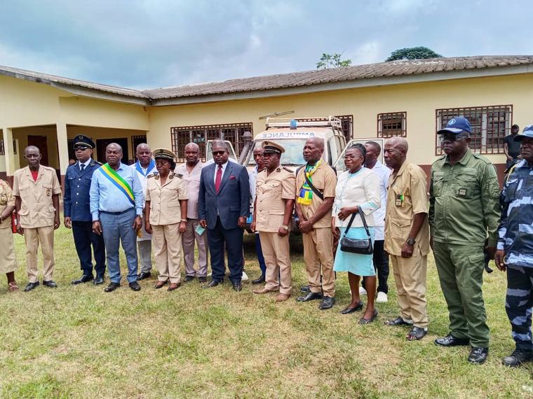 Gabon/santé : remise d’une ambulance au centre de santé rural du district de Batouala