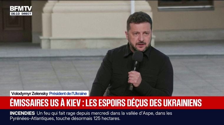 Pourparlers à Kiev: la présidence ukrainienne salue des propositions américaines "plus efficaces"