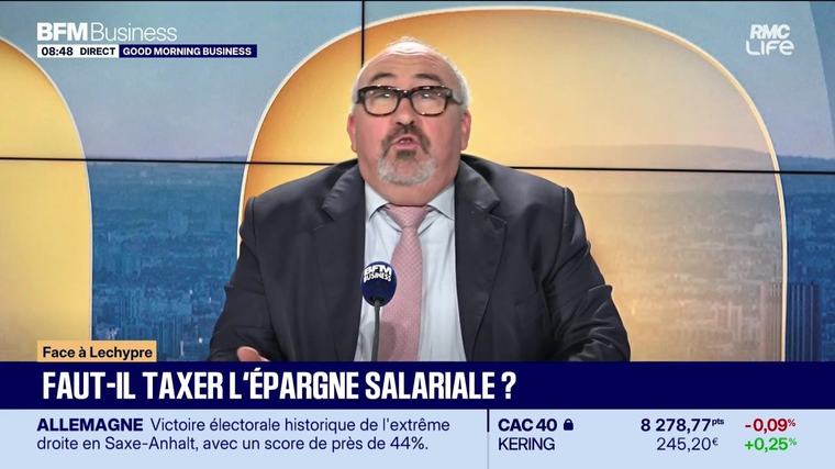 Emmanuel Lechypre face à Hedwige Chevrillon : Faut-il taxer l'épargne salariale ?